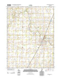Montpelier Indiana Historical topographic map, 1:24000 scale, 7.5 X 7.5 Minute, Year 2013
