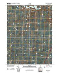 Mount Etna Indiana Historical topographic map, 1:24000 scale, 7.5 X 7.5 Minute, Year 2010