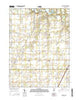 Mount Etna Indiana Current topographic map, 1:24000 scale, 7.5 X 7.5 Minute, Year 2016