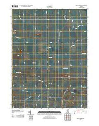 Mount Gilboa Indiana Historical topographic map, 1:24000 scale, 7.5 X 7.5 Minute, Year 2010