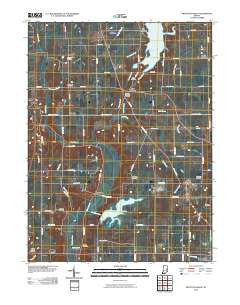 Mount Pleasant Indiana Historical topographic map, 1:24000 scale, 7.5 X 7.5 Minute, Year 2010
