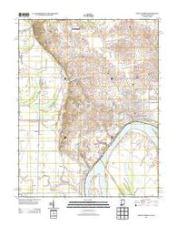 Mount Vernon Indiana Historical topographic map, 1:24000 scale, 7.5 X 7.5 Minute, Year 2013