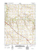 Mulberry Indiana Historical topographic map, 1:24000 scale, 7.5 X 7.5 Minute, Year 2013