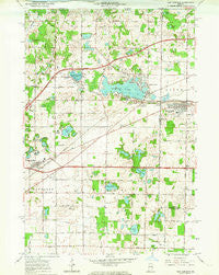 New Carlisle Indiana Historical topographic map, 1:24000 scale, 7.5 X 7.5 Minute, Year 1958