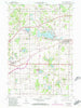 New Carlisle Indiana Historical topographic map, 1:24000 scale, 7.5 X 7.5 Minute, Year 1958