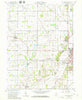 New Castle West Indiana Historical topographic map, 1:24000 scale, 7.5 X 7.5 Minute, Year 1960