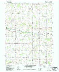 New Corydon Indiana Historical topographic map, 1:24000 scale, 7.5 X 7.5 Minute, Year 1960