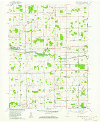 New Corydon Indiana Historical topographic map, 1:24000 scale, 7.5 X 7.5 Minute, Year 1960