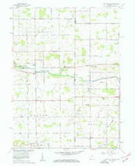 New Corydon Indiana Historical topographic map, 1:24000 scale, 7.5 X 7.5 Minute, Year 1960