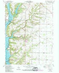 New Fairfield Indiana Historical topographic map, 1:24000 scale, 7.5 X 7.5 Minute, Year 1974
