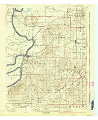 New Harmony Indiana Historical topographic map, 1:62500 scale, 15 X 15 Minute, Year 1903