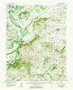 New Harmony Indiana Historical topographic map, 1:62500 scale, 15 X 15 Minute, Year 1959