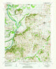 New Harmony Indiana Historical topographic map, 1:62500 scale, 15 X 15 Minute, Year 1959
