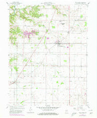 New Market Indiana Historical topographic map, 1:24000 scale, 7.5 X 7.5 Minute, Year 1956