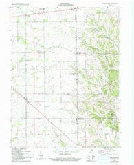 New Salem Indiana Historical topographic map, 1:24000 scale, 7.5 X 7.5 Minute, Year 1959