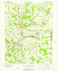 New Washington Indiana Historical topographic map, 1:24000 scale, 7.5 X 7.5 Minute, Year 1956