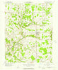 New Washington Indiana Historical topographic map, 1:24000 scale, 7.5 X 7.5 Minute, Year 1956