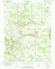 New Washington Indiana Historical topographic map, 1:24000 scale, 7.5 X 7.5 Minute, Year 1956