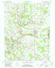 New Washington Indiana Historical topographic map, 1:24000 scale, 7.5 X 7.5 Minute, Year 1956