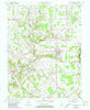 New Washington Indiana Historical topographic map, 1:24000 scale, 7.5 X 7.5 Minute, Year 1956