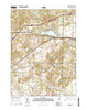 New Carlisle Indiana Current topographic map, 1:24000 scale, 7.5 X 7.5 Minute, Year 2016