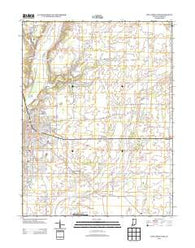 New Castle East Indiana Historical topographic map, 1:24000 scale, 7.5 X 7.5 Minute, Year 2013