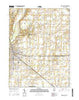 New Castle East Indiana Current topographic map, 1:24000 scale, 7.5 X 7.5 Minute, Year 2016
