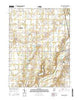 New Castle West Indiana Current topographic map, 1:24000 scale, 7.5 X 7.5 Minute, Year 2016