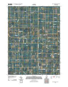 New Corydon Indiana Historical topographic map, 1:24000 scale, 7.5 X 7.5 Minute, Year 2010