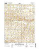 New Corydon Indiana Current topographic map, 1:24000 scale, 7.5 X 7.5 Minute, Year 2016