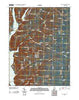 New Fairfield Indiana Historical topographic map, 1:24000 scale, 7.5 X 7.5 Minute, Year 2010