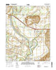 New Harmony Indiana Current topographic map, 1:24000 scale, 7.5 X 7.5 Minute, Year 2016