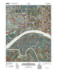Newburgh Indiana Historical topographic map, 1:24000 scale, 7.5 X 7.5 Minute, Year 2010