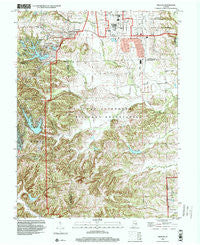 Nineveh Indiana Historical topographic map, 1:24000 scale, 7.5 X 7.5 Minute, Year 1998