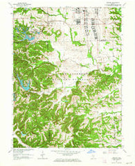 Nineveh Indiana Historical topographic map, 1:24000 scale, 7.5 X 7.5 Minute, Year 1962
