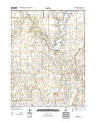 Noblesville Indiana Historical topographic map, 1:24000 scale, 7.5 X 7.5 Minute, Year 2013