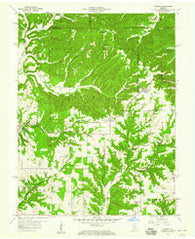 Norman Indiana Historical topographic map, 1:24000 scale, 7.5 X 7.5 Minute, Year 1958