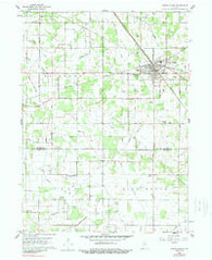 North Judson Indiana Historical topographic map, 1:24000 scale, 7.5 X 7.5 Minute, Year 1959