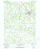 North Judson Indiana Historical topographic map, 1:24000 scale, 7.5 X 7.5 Minute, Year 1959