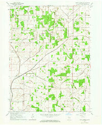 North Judson SE Indiana Historical topographic map, 1:24000 scale, 7.5 X 7.5 Minute, Year 1962