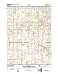 North Judson Indiana Historical topographic map, 1:24000 scale, 7.5 X 7.5 Minute, Year 2013