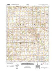North Manchester North Indiana Historical topographic map, 1:24000 scale, 7.5 X 7.5 Minute, Year 2013