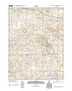 North Manchester North Indiana Historical topographic map, 1:24000 scale, 7.5 X 7.5 Minute, Year 2013
