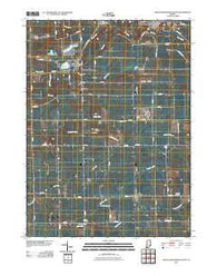 North Manchester South Indiana Historical topographic map, 1:24000 scale, 7.5 X 7.5 Minute, Year 2010