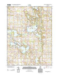 North Webster Indiana Historical topographic map, 1:24000 scale, 7.5 X 7.5 Minute, Year 2013