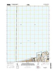 Ogden Dunes Indiana Current topographic map, 1:24000 scale, 7.5 X 7.5 Minute, Year 2016