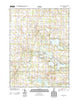 Oliver Lake Indiana Historical topographic map, 1:24000 scale, 7.5 X 7.5 Minute, Year 2013