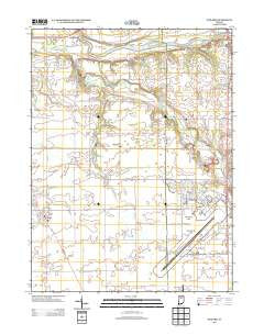 Onward Indiana Historical topographic map, 1:24000 scale, 7.5 X 7.5 Minute, Year 2013