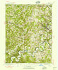 Oolitic Indiana Historical topographic map, 1:62500 scale, 15 X 15 Minute, Year 1935