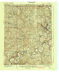 Oolitic Indiana Historical topographic map, 1:62500 scale, 15 X 15 Minute, Year 1942